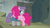 Size: 1280x720 | Tagged: safe, screencap, maud pie, pinkie pie, earth pony, pony, g4, my little pony: friendship is magic, rock solid friendship, season 7, balloonbutt, butt, duo, duo female, female, hug, mare, pie sisters, plot, sibling love, siblings, sisterly love, sisters