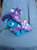 Size: 1280x1707 | Tagged: safe, artist:shadowkrafts, trixie, pony, unicorn, g4, cape, clothes, hat, irl, photo, plushie, solo, trixie's cape, trixie's hat