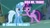 Size: 1280x720 | Tagged: safe, edit, edited screencap, screencap, trixie, twilight sparkle, pony, unicorn, g4, magic duel, my little pony: friendship is magic, :o, amulet, bipedal, duo, duo female, female, jewelry, lesbian, mare, o, o mouth, open mouth, ship:twixie, shipping, unicorn twilight