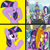 Size: 1300x1300 | Tagged: safe, artist:bigpurplemuppet99, adagio dazzle, applejack, aria blaze, big macintosh, fluttershy, pinkie pie, rainbow dash, rarity, sci-twi, sonata dusk, sunset shimmer, twilight sparkle, alicorn, pony, equestria girls, father knows beast, g4, get the show on the road, my little pony equestria girls: summertime shorts, my little pony: friendship is magic, school daze, approval, disapproval, hotline bling, humane five, humane seven, humane six, meme, ponied up, sonic rainboom, the dazzlings, the rainbooms, twilight sparkle (alicorn)