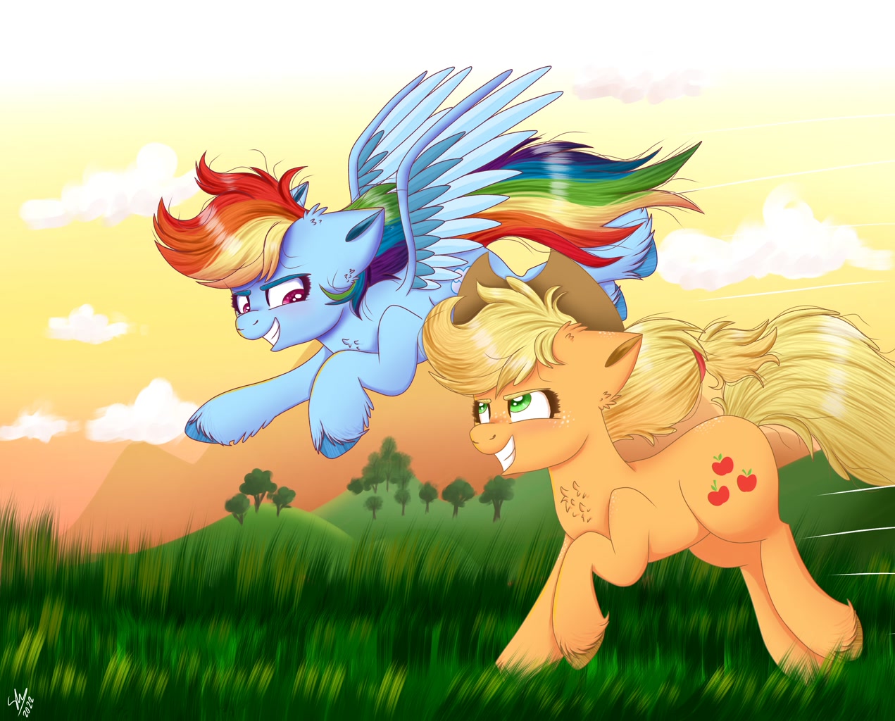 Applejack and rainbow dash. Эпплджек и Радуга. Радуга и Эпплджек канон. Радуга Дэш и Эпплджек. Радуга Дэш и Эпплджек любовь.