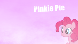 Size: 1920x1080 | Tagged: safe, artist:awesomebrony, pinkie pie, earth pony, pony, g4, cool, desktop, desktop background, female, gimp, mare, pink background, simple background, solo, wallpaper