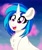 Size: 1707x2048 | Tagged: safe, artist:sweet cream, dj pon-3, vinyl scratch, pony, unicorn, g4, chest fluff, female, fluffy, happy, mare, open mouth, open smile, smiling, solo