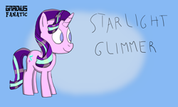 Size: 1880x1128 | Tagged: safe, artist:gradiusfanatic, starlight glimmer, pony, unicorn, g4, female, solo