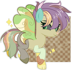 Size: 2323x2257 | Tagged: safe, artist:mint-light, artist:stormcloud-yt, oc, oc only, hybrid, pony, base used, eyelashes, female, high res, mare, simple background, smiling, solo, transparent background