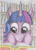 Size: 2480x3464 | Tagged: safe, artist:saturnus sector, twilight sparkle, pony, unicorn, g4, book, bookshelf, high res, reading, smiling, solo, traditional art