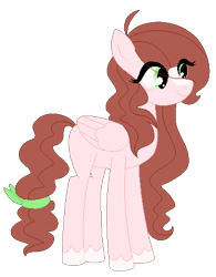 Size: 375x482 | Tagged: safe, artist:tragedy-kaz, oc, oc only, pegasus, pony, base used, eye clipping through hair, eyelashes, female, folded wings, full body, hooves, mare, pegasus oc, simple background, smiling, solo, standing, tail, transparent background, unshorn fetlocks, wings