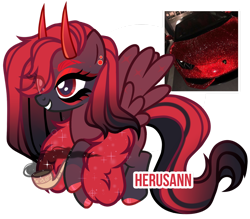 Size: 1280x1120 | Tagged: safe, artist:herusann, oc, oc only, pegasus, pony, base used, car, devil horns, eyelashes, female, grin, hoof polish, horns, makeup, mare, pegasus oc, pipe, simple background, smiling, solo, transparent background, wings