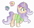 Size: 5672x4608 | Tagged: safe, artist:tenderrain-art, fluttershy, mistmane, oc, pony, unicorn, g4, absurd resolution, female, magical lesbian spawn, mare, offspring, parent:fluttershy, parent:mistmane, simple background, transparent background