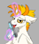 Size: 2056x2344 | Tagged: safe, artist:reddthebat, oc, oc only, oc:covfefe cream, pony, unicorn, 1911, chest fluff, ear fluff, eyebrows, eyelashes, floppy ears, glowing, glowing horn, gray background, gun, handgun, high res, horn, levitation, licking, looking at you, magic, male, micro bel air, no trigger discipline, open mouth, open smile, pistol, simple background, smiling, solo, stallion, telekinesis, tongue out, weapon
