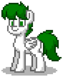 Size: 704x864 | Tagged: safe, oc, oc only, pegasus, pony, pony town, folded wings, full body, hooves, male, pegasus oc, shadow, simple background, smiling, solo, stallion, standing, tail, transparent background, wings