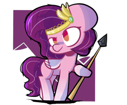 Size: 1200x1000 | Tagged: safe, artist:ronin20181, pipp petals, pegasus, pony, g5, female, partial background, solo, spear, transparent background, weapon
