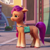 Size: 680x680 | Tagged: safe, screencap, sunny starscout, earth pony, pony, g5, my little pony: a new generation, cropped, female, floppy ears, mare, sad, solo, sunny sadscout, twilight sparkle's cutie mark