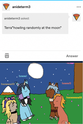 Size: 1173x1731 | Tagged: safe, artist:ask-luciavampire, oc, earth pony, hengstwolf, pony, werewolf, wolf, wolf pony, ask ponys gamer club, ask, tumblr