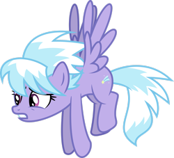 Size: 2569x2334 | Tagged: safe, artist:skie-vinyl, cloudchaser, pegasus, pony, g4, .svg available, female, flying, full body, gritted teeth, high res, hooves, mare, simple background, solo, spread wings, tail, transparent background, two toned mane, two toned tail, vector, wings
