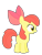 Size: 676x880 | Tagged: safe, artist:misterdavey, edit, edited screencap, screencap, apple bloom, g4, background removed, female, filly, foal, not a vector, simple background, transparent background
