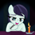 Size: 1920x1920 | Tagged: safe, artist:grapefruit-face, derpibooru exclusive, coloratura, pony, g4, blushing, bracelet, candle, date, happy, hoof on chin, jewelry, lidded eyes, looking at you, offscreen character, pov, show accurate, solo, table