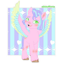 Size: 400x400 | Tagged: safe, artist:xleadmarex, oc, pegasus, pony, g5, my little pony: a new generation, female, mare, solo