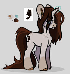 Size: 1752x1859 | Tagged: safe, artist:spoopygander, oc, oc:spipples, pony, unicorn, reference sheet, solo