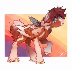 Size: 3466x3395 | Tagged: safe, artist:opalacorn, oc, oc only, pegasus, pony, floppy ears, high res, solo, unshorn fetlocks