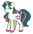 Size: 1280x1342 | Tagged: safe, artist:howdyhorsey, gusty, pony, unicorn, g1, bow, simple background, solo, tail, tail bow, transparent background