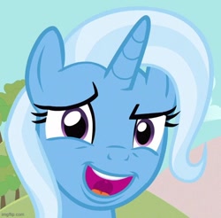 Size: 546x537 | Tagged: safe, screencap, trixie, g4, magic duel, my little pony: friendship is magic, cropped, open mouth, uvula