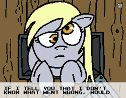 Size: 768x600 | Tagged: safe, artist:blackcat, derpy hooves, earth pony, pony, banned from equestria daily, g4, i just don't know what went wrong, laid zeppelin, solo, style emulation