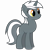Size: 4500x4500 | Tagged: safe, anonymous editor, artist:90sigma, edit, monochrome sunset, pony, unicorn, absurd resolution, background pony, female, full body, hooves, horn, mare, recolor, simple background, smiling, solo, standing, tail, transparent background, two toned tail