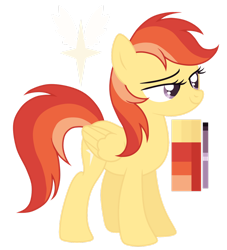 Size: 1280x1408 | Tagged: safe, artist:monochrome-sunsets, oc, pegasus, pony, g4, female, mare, offspring, parent:flash sentry, parent:rainbow dash, parents:flashdash, simple background, solo, transparent background