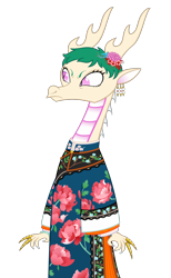 Size: 800x1300 | Tagged: safe, artist:queencold, oc, oc only, oc:princess jian, chinese dragon, dragon, eastern dragon, g4, chinese dress, clothes, dragoness, dress, female, jewelry, ronghua, simple background, solo, transparent background