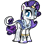 Size: 587x528 | Tagged: safe, artist:goldlines005, rarity, pony, unicorn, g4, base used, eye wrinkles, female, horn, horn ring, leonine tail, mare, older, older rarity, redesign, ring, simple background, solo, tail, transparent background