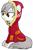 Size: 2400x3600 | Tagged: safe, artist:a4r91n, oc, oc only, earth pony, pony, arknights, clothes, fangs, high res, hoodie, ponified, projekt red, simple background, sitting, transparent background