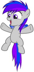 Size: 1820x3870 | Tagged: safe, artist:strategypony, oc, oc only, oc:inkwell stylus, pegasus, pony, cute, female, filly, flying, foal, pegasus oc, purple eyes, show accurate, simple background, solo, transparent background, wings, younger