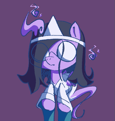 Size: 565x591 | Tagged: safe, artist:headhazed, oc, oc only, oc:hellacious haze, ghost, ghost pony, pegasus, pony, undead, clothes, glasses, kimono (clothing), pegasus oc