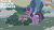 Size: 1280x720 | Tagged: safe, edit, edited screencap, editor:quoterific, screencap, spike, twilight sparkle, pony, unicorn, g4, season 1, winter wrap up, duo, eyes closed, female, male, mare, open mouth, sleeping, snow, text, unicorn twilight