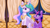 Size: 1920x1080 | Tagged: safe, artist:vladivoices, part of a set, princess celestia, twilight sparkle, alicorn, pony, unicorn, fanfic:friendship is tragic, g4, animatic, book, duo, female, one eye closed, part of a series, smiling, unicorn twilight