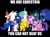 Size: 620x463 | Tagged: safe, artist:da0krager, edit, alula, nightmare moon, pluto, princess cadance, princess celestia, princess erroria, princess luna, princess skyla, queen chrysalis, twilight sparkle, oc, oc:fausticorn, oc:nyx, oc:ticket, alicorn, changeling, changeling queen, pony, g4, alicorn oc, black background, creepy, eye, eyes, female, horn, imgflip, mario's madness, meme, needs more jpeg, nintendo, rapeface, royalty, simple background, twilight snapple, twilight sparkle (alicorn), we are nintendo, wings, xk-class end-of-the-world scenario