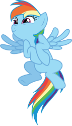 Size: 3000x5258 | Tagged: safe, artist:cloudy glow, rainbow dash, pegasus, pony, daring don't, g4, .ai available, cute, dashabetes, simple background, solo, transparent background, vector