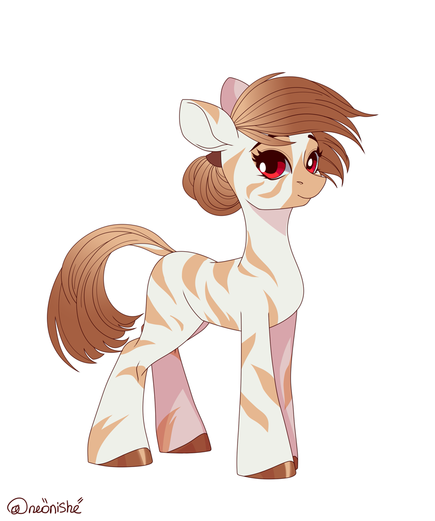 Safe Artist Neonishe Oc Oc Mwindaji Pony Zebra Female