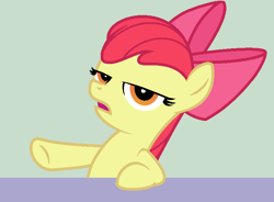 Size: 776x572 | Tagged: safe, artist:pupster0071, apple bloom, earth pony, pony, g4, female, filly, foal, nonchalant, solo