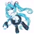 Size: 2000x2000 | Tagged: safe, alternate version, artist:sakneko, earth pony, pony, anime, clothes, female, hatsune miku, high res, mare, ponified, skirt, solo, vocaloid
