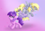 Size: 4754x3360 | Tagged: safe, artist:background basset, amethyst star, derpy hooves, dinky hooves, sparkler, pegasus, pony, unicorn, g4, cute, derpabetes, dinkabetes, equestria's best daughter, equestria's best mother, equestria's other best daughter, female, filly, floating, foal, gradient background, happy, open mouth, smiling, spread wings, wings