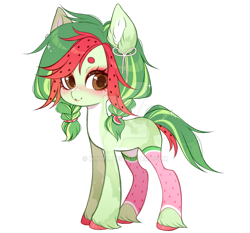 Size: 1024x956 | Tagged: safe, artist:miioko, oc, oc only, earth pony, pony, deviantart watermark, ear fluff, earth pony oc, obtrusive watermark, simple background, solo, transparent background, watermark