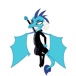 Size: 1280x1281 | Tagged: safe, artist:chanyhuman, princess ember, dragon, g4, clothes, commission, description is relevant, deviantart, dragoness, female, flying, hoodie, lego, link in description, simple background, solo, the lego movie, the lego movie 2: the second part, transparent background, vector, wildstyle
