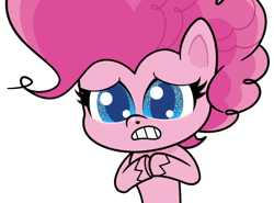Size: 1246x921 | Tagged: safe, edit, edited screencap, screencap, pinkie pie, earth pony, pony, bighoof walking, g4.5, my little pony: pony life, background removed, not a vector, simple background, solo, transparent background