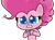 Size: 1246x921 | Tagged: safe, edit, edited screencap, screencap, pinkie pie, earth pony, pony, bighoof walking, g4, g4.5, my little pony: pony life, background removed, not a vector, simple background, solo, transparent background