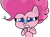 Size: 1246x921 | Tagged: safe, edit, edited screencap, screencap, pinkie pie, earth pony, pony, bighoof walking, g4, g4.5, my little pony: pony life, background removed, not a vector, simple background, solo, transparent background