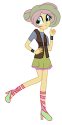 Size: 596x1200 | Tagged: safe, artist:princess-kitsune-tsu, oc, equestria girls, g4, base used, clothes, female, offspring, parent:fluttershy, parent:sandalwood, parents:sandalshy, simple background, solo, transparent background