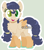 Size: 326x370 | Tagged: safe, artist:stormcloud-yt, oc, oc only, oc:furry, pony, base used, chest fluff, colored wings, ear piercing, earring, eyelashes, feathered fetlocks, freckles, jewelry, offspring, parent:applejack, parent:soarin', parents:soarinjack, piercing, raised hoof, simple background, smiling, solo, two toned wings, wings