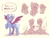 Size: 2000x1500 | Tagged: safe, artist:scribble-potato, starlight glimmer, trixie, pony, unicorn, g4, cape, clothes, cup, cute, dialogue, diatrixes, duo, duo female, excited, eyelashes, fake wings, female, hat, horn, looking at someone, magic, picnic blanket, teacup, telekinesis, trixie's cape, trixie's hat